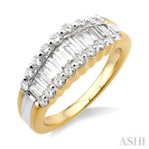 1 Ctw Diamond Band in 14K Yellow Gold